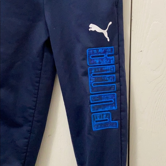 Puma Boys Blue Warmup Set - Picture 7 of 10